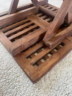 Folding Teak Side Table -Bookcases Sales 6bad83d4 214c 4fe1 8844 ceacaa5643a5