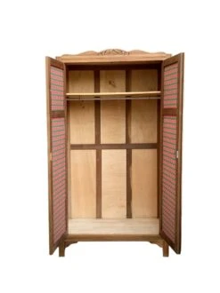 Parisian Wardrobe, Art Deco Raw Wood Wardrobe, 1930 -Bookcases Sales 6c5c0579 5a10 4928 b348 2d327810df18
