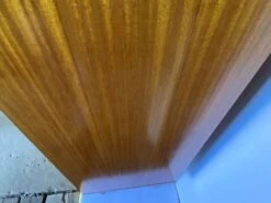 High Cabinet With 2 Doors In Teak And Vintage Veneer From The 60s -Bookcases Sales 6c7b078b a361 4f4c 89ee 65b011eb8785