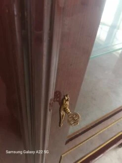 Louis Xvi Style Half-moon Silverware Display Case -Bookcases Sales 6d7eab2b f3cf 48c4 8a15 63530f613813