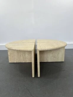Italian Travertine Coffee Or Side Tables, 1970s, Set Of 4 -Bookcases Sales 6e7c8401 bc38 436c a24a 69f3a4285d6c