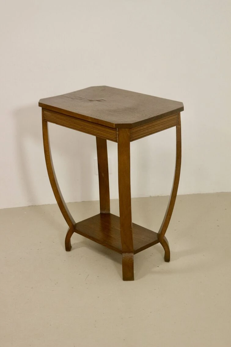 Art Deco Curved Wood Pedestal Table Ref Bagatelle. 6 Art Deco Curved Wood Pedestal Table Ref Bagatelle. - Image 6