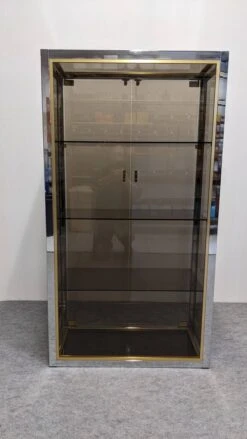 Hollywood Regency Display Cabinet By Renato Zevi From The 60s/70s -Bookcases Sales 70ba0f9a da03 4e8f bd59 1eefa9e4a5e5