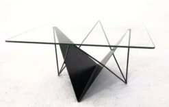 Vintage 80s Steel Wire Coffee Table Eclectic Design -Bookcases Sales 773d4659 7d26 401c 8a6f 2ac49743e44f