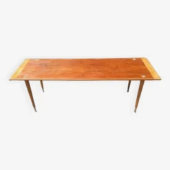 Scandinavian Coffee Table In Teak And Oak
