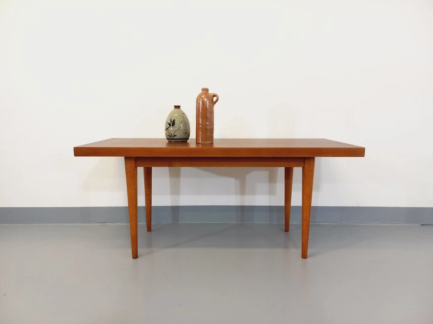 Vintage Scandinavian Teak Coffee Table From The 60s 14 Vintage Scandinavian Teak Coffee Table From The 60s - Image 14