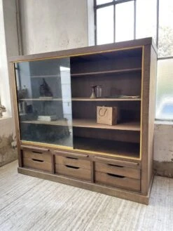 XXL Oak Display Cabinet -Bookcases Sales 77c485ef 83db 4e03 b3ce 357a72062997