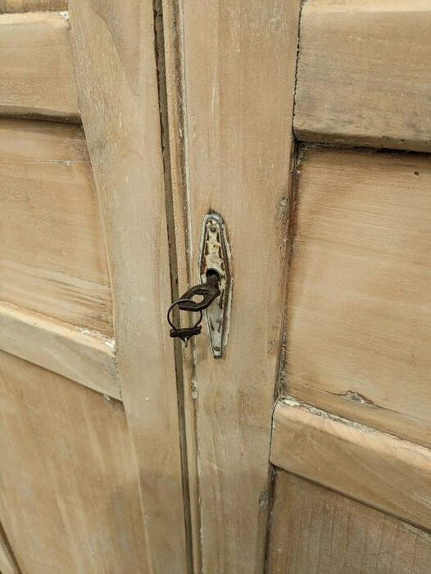 Parisian Wardrobe In Natural Wood 3 Parisian Wardrobe In Natural Wood - Image 3