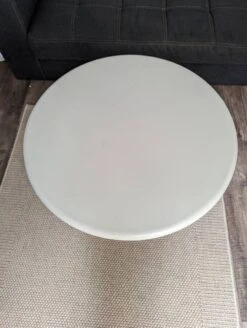 Metal Tulip Foot Side Table