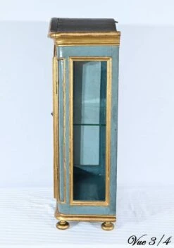 Small Showcase In Painted And Gilded Wood, Louis XV Style – Early 19th Century -Bookcases Sales 786992c8 74d0 4f28 97de 2c8740288612