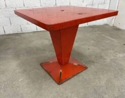Pair Of Tolix Kub Model Tables From The 1950s