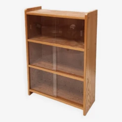 Bookcase Unit With Wood And Glass Display, 1960 -Bookcases Sales 790f8792 0aec 46ca bad1 508f132824af
