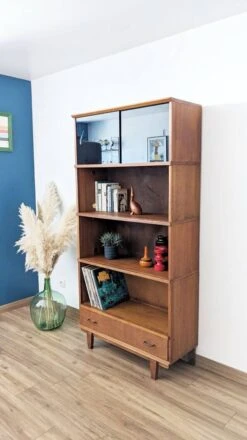 Large Vintage Bookcase