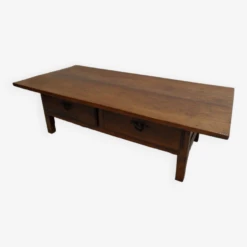 Antique Spanish Coffee Table With 2 Drawers -Bookcases Sales 793b6fe2 16b9 4508 b1b7 83e08e428f35