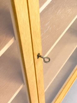 Vintage Oak Cabinet With Glass Doors From WK Möbel, 1970s -Bookcases Sales 79980024 18bd 43df 9d43 89ce6579caeb