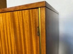 High Cabinet With 2 Doors In Teak And Vintage Veneer From The 60s -Bookcases Sales 7ba6ff6b cd9d 4ccb a4ed eab106ab2f52
