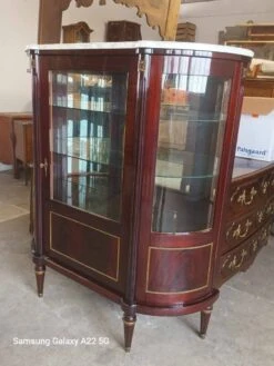 Louis Xvi Style Half-moon Silverware Display Case -Bookcases Sales 7d7d22fb 39da 4fc1 9504 5d3341376c53