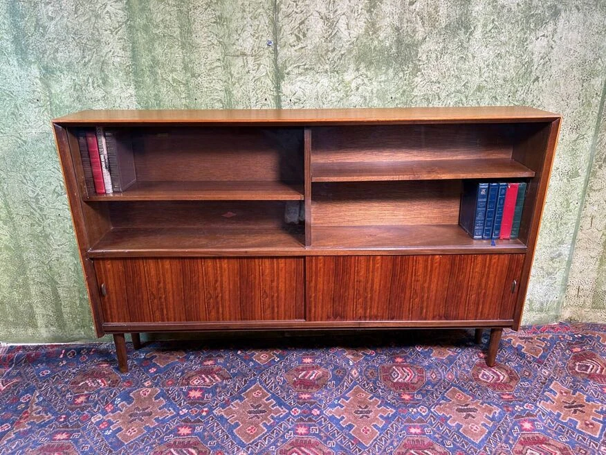 Mid Century Retro Vintage Teak Bookcase 1960 1 Mid Century Retro Vintage Teak Bookcase 1960
