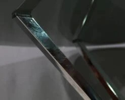 Small Mikado Table In Glass And Chromed Metal – 1970s -Bookcases Sales 7ee30fc0 01b8 4ea2 82c9 d45e8818ea40