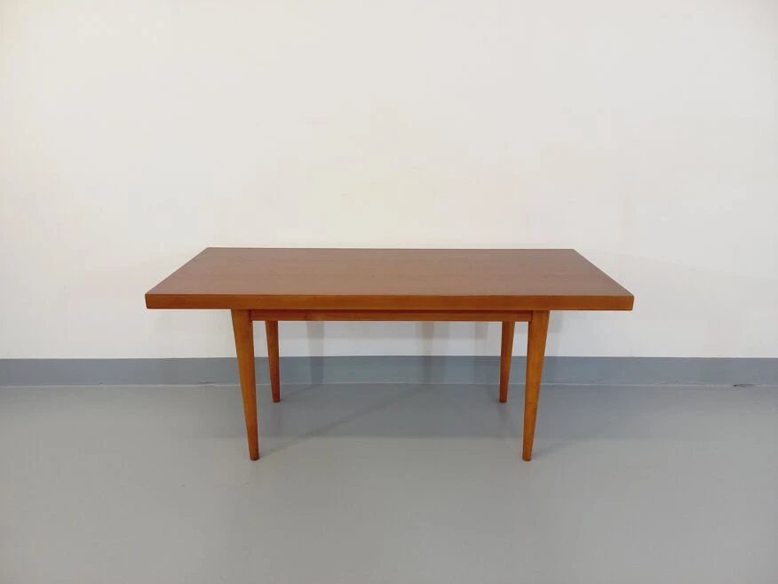 Vintage Scandinavian Teak Coffee Table From The 60s 4 Vintage Scandinavian Teak Coffee Table From The 60s - Image 4