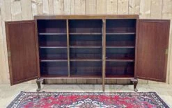 English 3-door Chippendale Display Cabinet In Mahogany From The Early 20th Century -Bookcases Sales 816a1e58 3fcd 4f6a 9d68 91a42064c2e3