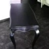 Louis XV Style Console Table In Black Walnut