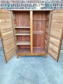 Vintage René Gabriel Wardrobe, Old Wardrobe Furniture Known As Disaster Victims