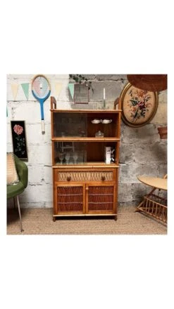 Bookcase Display Unit In Wood And Rattan 17 Bookcase Display Unit In Wood And Rattan -Bookcases Sales 847add1b 87cf 42aa b477 a672ce819bc3