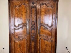Louis XV Period Wardrobe In Walnut And Elm Bourg En Bresse Region -Bookcases Sales 848f8967 eb0d 4599 9793 83e049d841dc