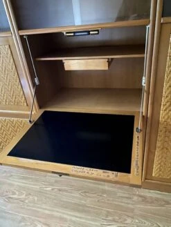 Bookcase In Oak And Rattan House Redureau 3 Modules -Bookcases Sales 84b1485f c686 44ab bc8a 76644f5ecaf1