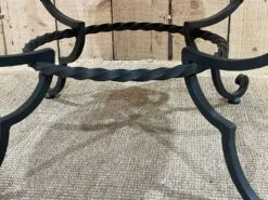 Marble And Wrought Iron Coffee Table, Work From The 1940s -Bookcases Sales 850b7ff2 5e3f 48b9 8e0c 0b3f0ff55963