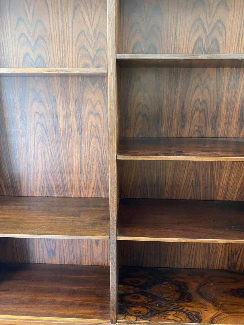 4-module Rosewood Bookcase Model No 4 By Danish Designer Omann Jun 1960 10 4-module Rosewood Bookcase Model No 4 By Danish Designer Omann Jun 1960 - Image 10