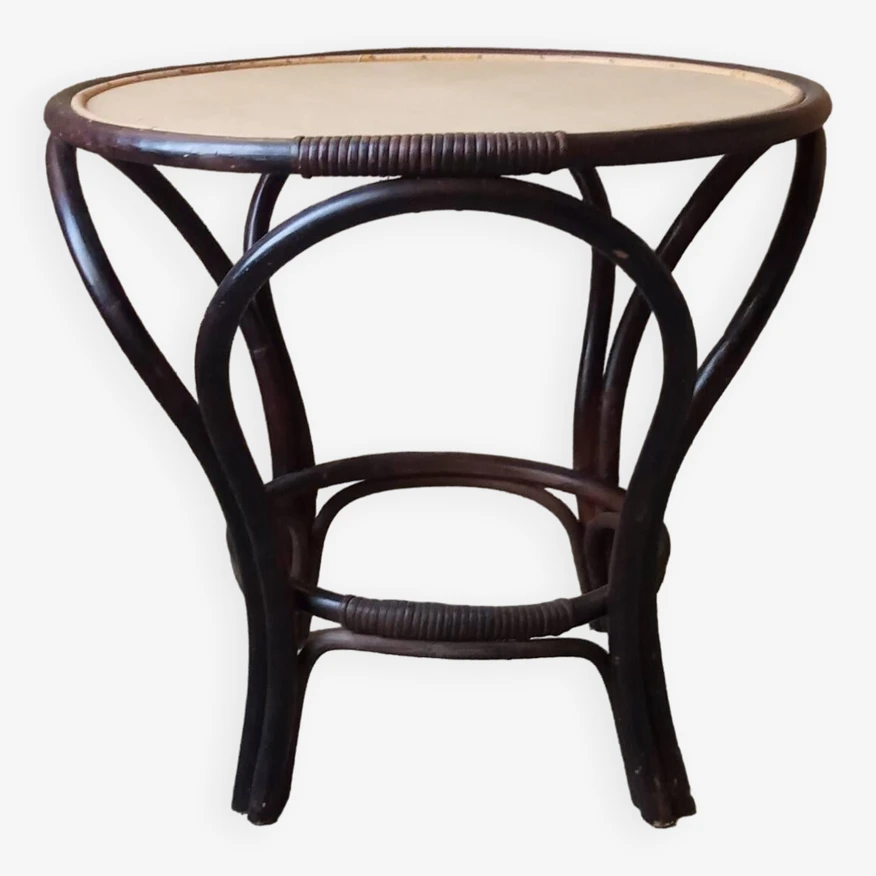 Rattan Coffee Table, 1950s 3 Rattan Coffee Table, 1950s - Image 3