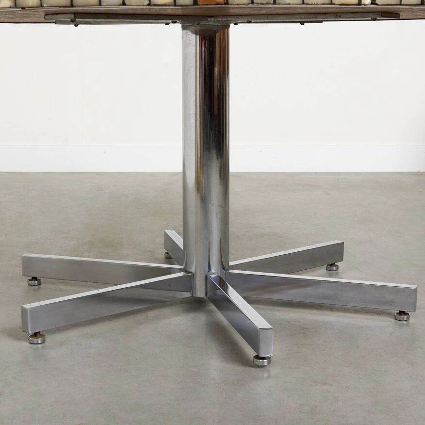 Mosiac Marble Coffee Table By Heinz Lilienthal, 1960s 7 Mosiac Marble Coffee Table By Heinz Lilienthal, 1960s - Image 7