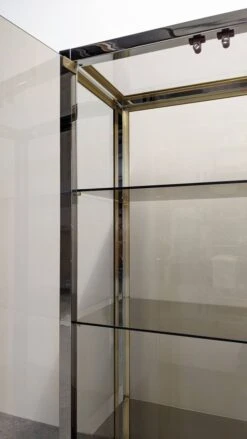 Hollywood Regency Display Cabinet By Renato Zevi From The 60s/70s -Bookcases Sales 89fc40b2 1040 46ba a5bd c4de03ddc373