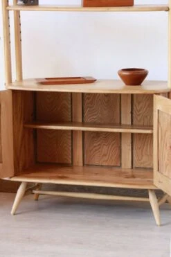 Bookcase / Room Divider - Windsor / Giraffe Model - Ercol -Bookcases Sales 8a110504 e6e6 4ea3 91c2 108975233641