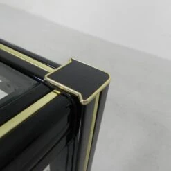 Hollywood Regency Coffee Table With 2 Faceted Glass Plates, 1970s -Bookcases Sales 8a6521c4 d0bb 48a7 8e29 f8bf03a1f2f5