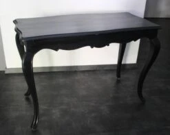 Louis XV Style Console Table In Black Walnut -Bookcases Sales 8b1e97b2 a2b0 4b57 a2ae 42d0cd6265fd