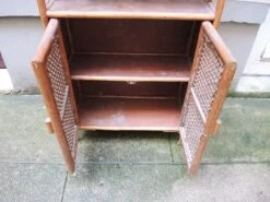 Old Rattan & Cannage Shelf Bookcase -Bookcases Sales 8c72b723 5a96 4727 9ffb acd566cd997b