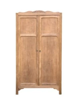 Parisian Wardrobe, Art Deco Raw Wood Wardrobe, 1930 -Bookcases Sales 8fb5c5ae 6842 48a8 8b42 edf97fa46ef9