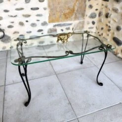 1950s Glass Top Coffee Table -Bookcases Sales 8ff64e07 29d4 4906 9ac6 3e51652bb7fe