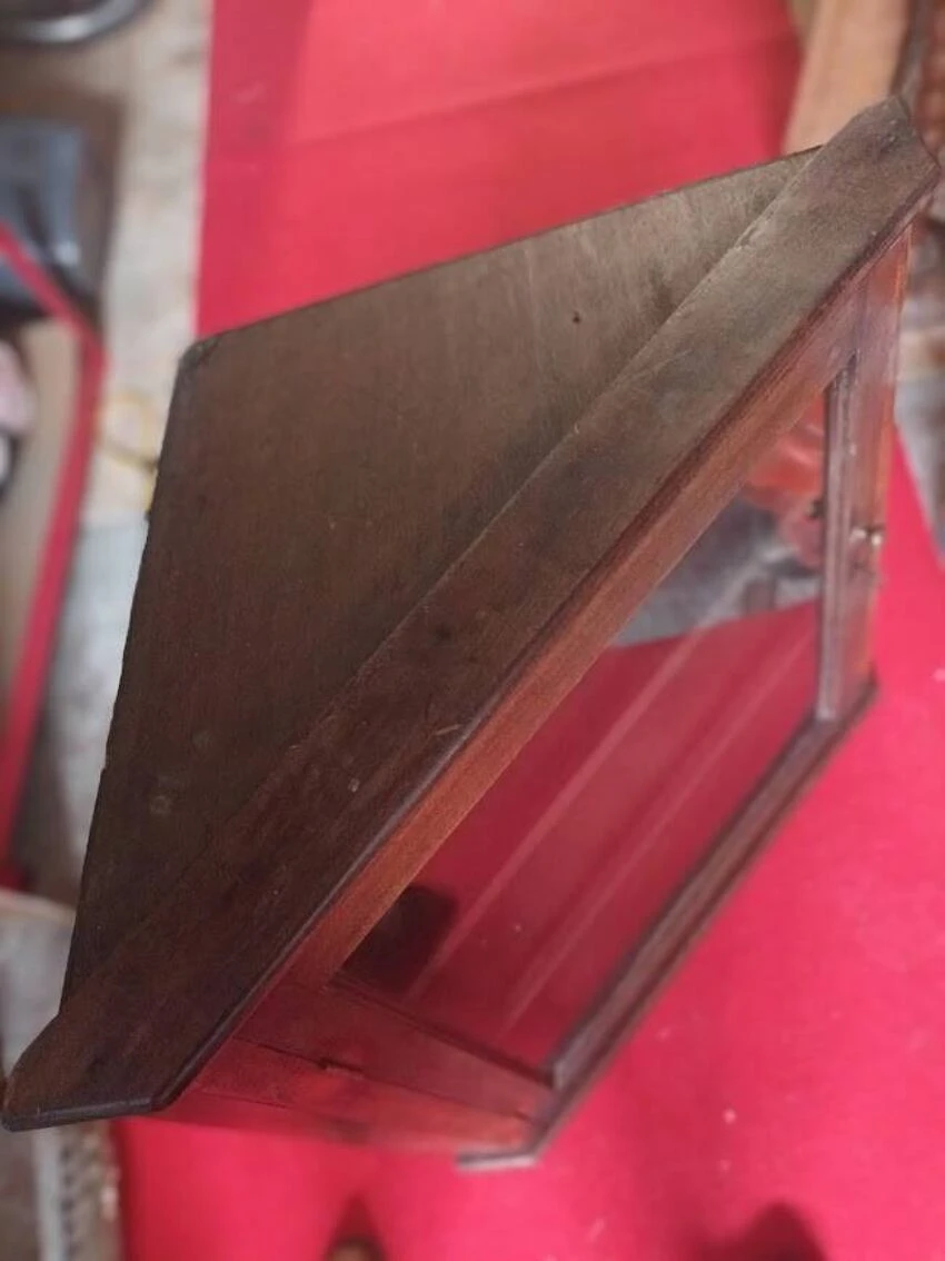 VIntage Oak Corner Cupboard - Vintage Oak Corner Cupboard 4 VIntage Oak Corner Cupboard - Vintage Oak Corner Cupboard - Image 4