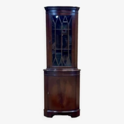 English Mahogany Corner From The 1950s -Bookcases Sales 92cce54a 7b50 4b6b bef5 4ef98738320a