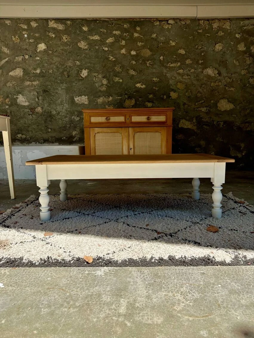 Large Old Coffee Table Revamped 8 Large Old Coffee Table Revamped - Image 8