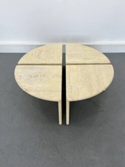 Italian Travertine Coffee Or Side Tables, 1970s, Set Of 4 -Bookcases Sales 979552a5 903e 403f bce2 e136279ea9b4