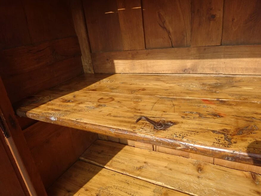 Light Wooden Cupboard, Very Old 10 Light Wooden Cupboard, Very Old - Image 10