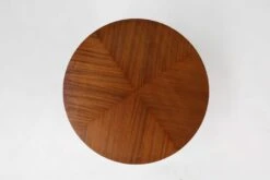 Art Deco Round Side Table With Arched Base, France Ca. 1930 -Bookcases Sales 9f5b417b 5884 4a23 ab41 68df95ed08d4