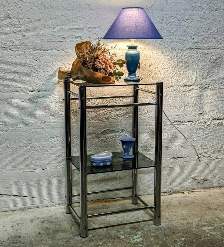 Chrome Plated Double Glass Top 3 Chrome Plated Double Glass Top - Image 3