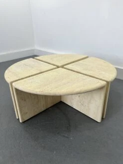 Italian Travertine Coffee Or Side Tables, 1970s, Set Of 4 -Bookcases Sales a077629f 922a 40c2 97fa 3ac7b5c03a25