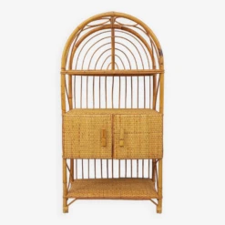Vintage Rattan And Woven Rattan Bookcase Shelf From The 60s -Bookcases Sales a2acb448 9d1c 402c ae97 562a503b8f10